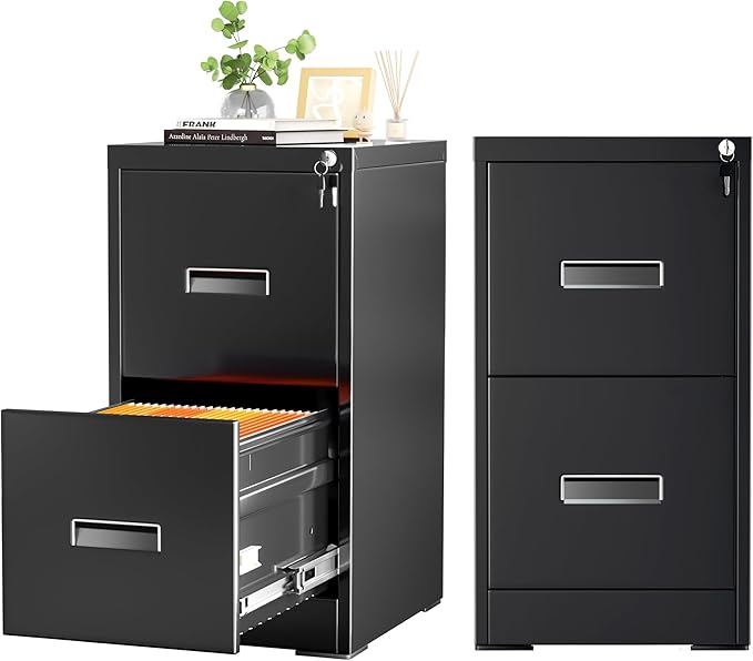INTERGREAT 2 Drawers File Cabinet - Image 8