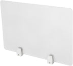 4 Pcs Desk Divider Privacy Panel, 23.6”L X15.8”W Frosted Acrylic Desk Privacy