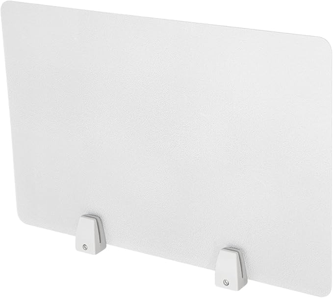 4PCS Desk Dividers Office Partitions, Privacy Desk Panel Protective, Frosted - Image 8