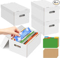 4Pack Greeting Card Storage Box, Greeting Card Organizer Box by HIMOMO