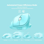 Ergonomic Wireless Mouse with USB Receiver - Image 2