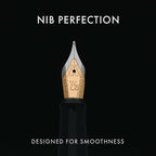Wordsworth & Black Fountain Pen Set, 18K Gilded Medium Nib, Includes 24 Pack - Image 4