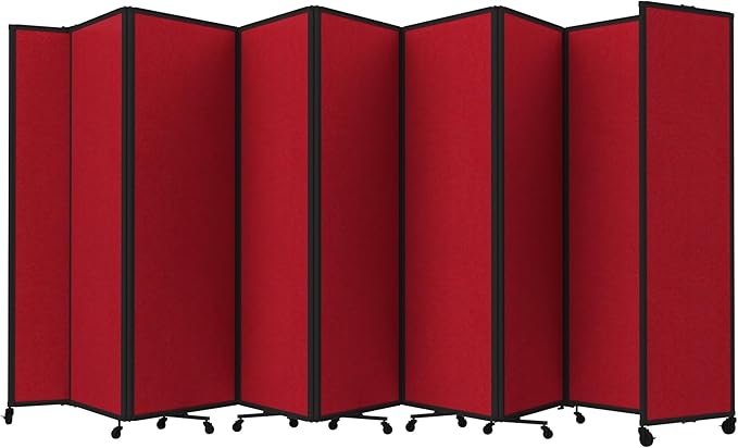Versare Room Divider 360 Portable Wall Partition | Folding Panels | Large by VERSARE