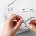 Reusable Cable Cord Wire Labels, Hook&Loop Closure, - Image 3