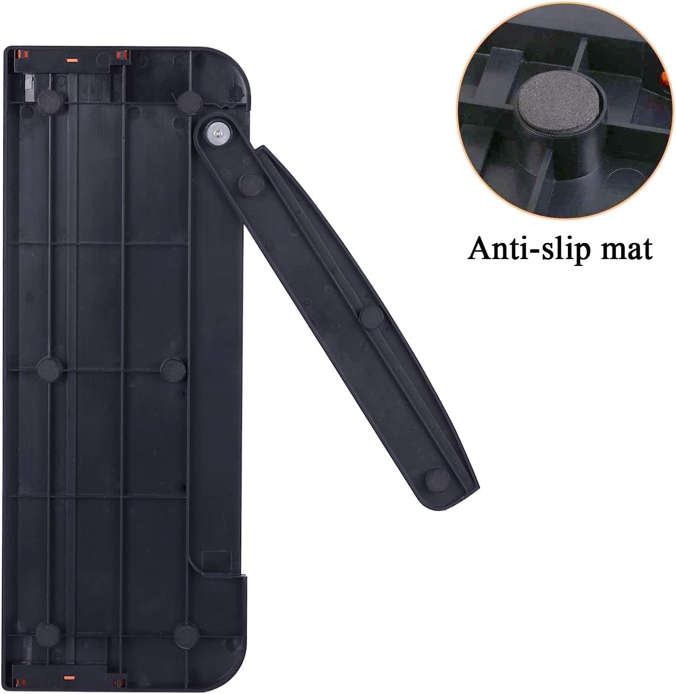 ArtAt A4 Paper Cutter 12 inch Black Paper Trimmer with Sliding Safety Blade | Precision cutting with side ruler for scrapbooks, cardstock, DIY craft, photos, coupon, labels, classroom craft projects