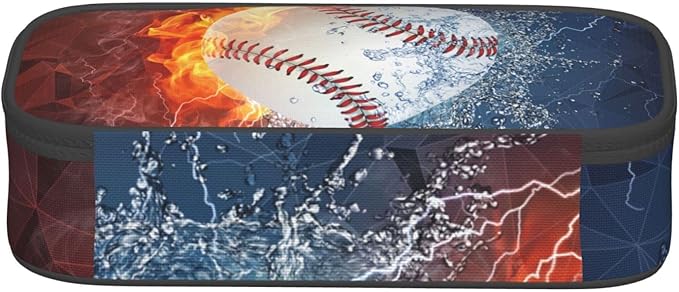SNAPMADE Baseball Pencil Case Sports Pencil Box - Image 7