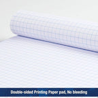 Woodlake Graph Paper Pads 8.5 x 11, 4x4 Quad Ruled, Premium Thick Paper Made In - Image 6