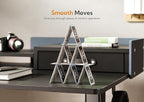 Claiks Standing Desk with Drawers, Stand Up Electric Standing Desk Adjustable - Image 9