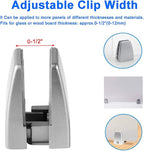 KSWLOR 20 PCS Office Desk Partition Support Bracket, Desk Divider Clamp - Image 4