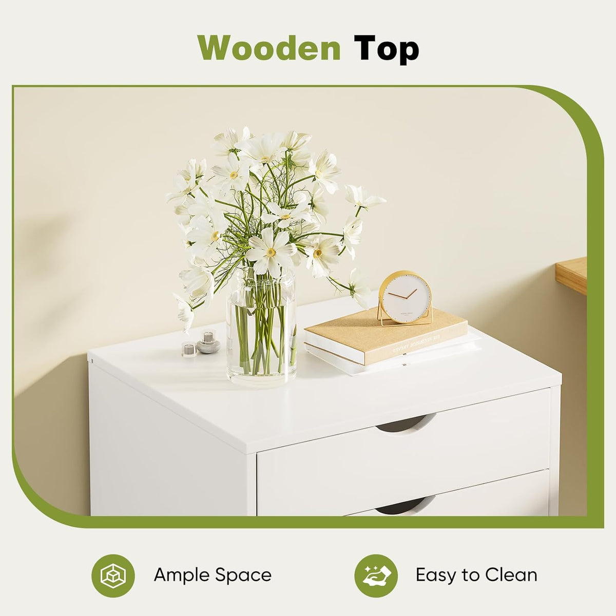 sweetcrispy 7 drawer rolling storage cabinet with wheels, package contents