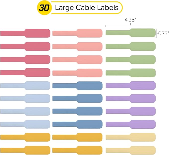 Wrap-It Storage Cable Labels - Image 4