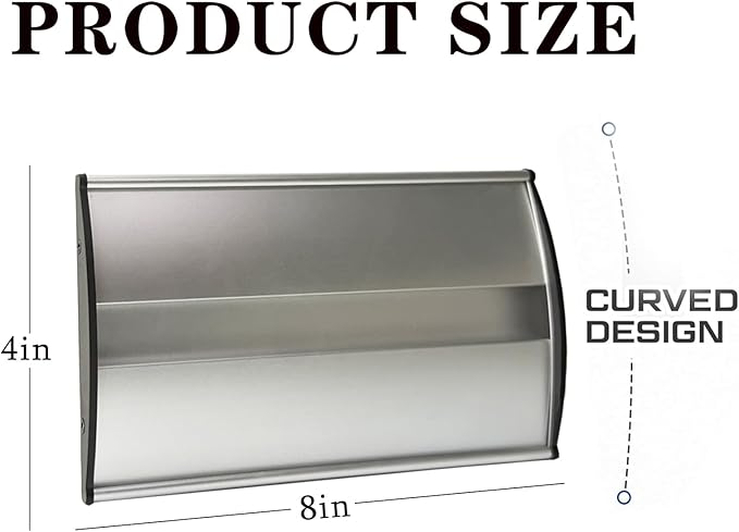 2 Pcs Aluminum Office Name Plate Holder - Image 4
