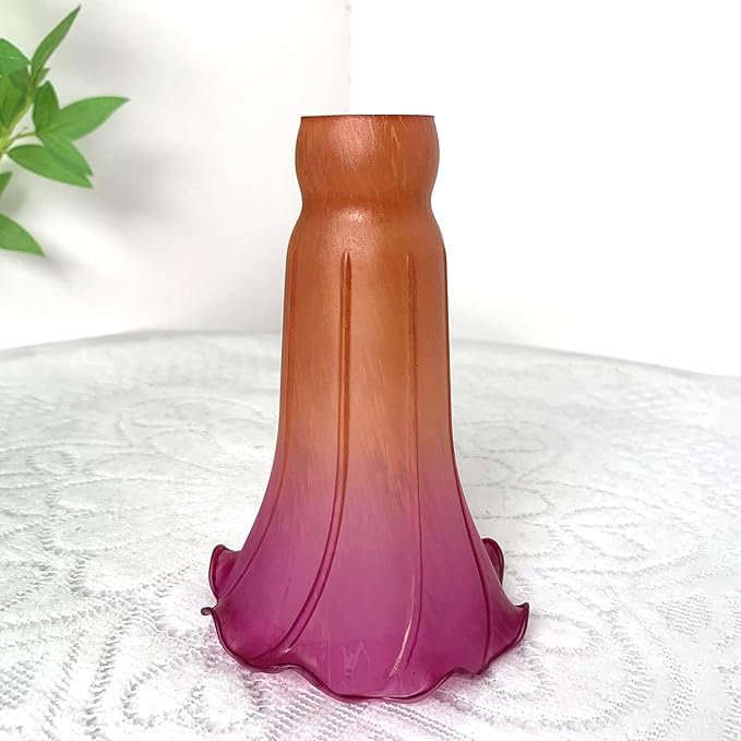 Bieye LS21 Lily Flower Blown Glass Lampshade - Image 6