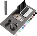 YSAGi Non-Slip Leather Desk Pad, Waterproof Laptop Computer Desk Keyboard Mat by YSAGi
