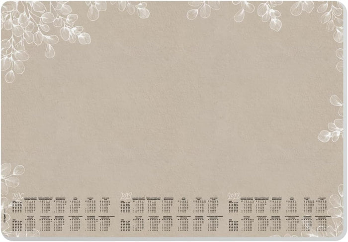 SIGEL Paper Desk Pad DIN A2 Calendar 2026-2028 30 Sheets
