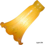 Bieye LS98 Lily Flower Blown Glass Lampshade - Image 2