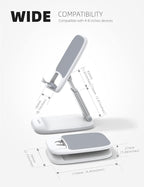 Lamicall White Cellphone Stand, Xmax Gift - Image 5