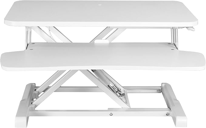 VIVO 28 inch Desk Converter, K Series, Height Adjustable Sit to Stand Riser by VIVO
