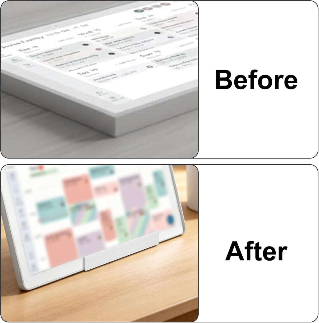 Desktop Stand for Calendar Max 27 Inch | Calendar 2 and 15 Inch (Gen 1) | Adjustable Desk Mount Holder with Pen Slot Stable Frame Base Tool-Free for Digital Display Accessory