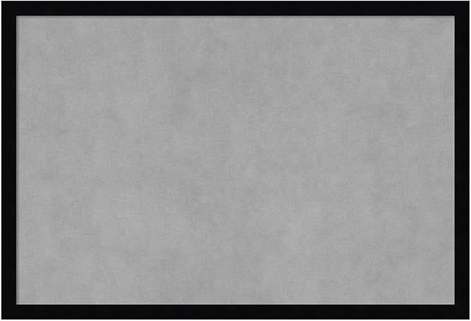 Amanti Art Black Framed Magnetic Board 17x25 Medium Vision Board by AmantiArt
