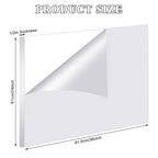 Roowest 2 Pcs 24 x 36 Inch, 1/2 Inch Thick Clear Acrylic Plexiglass Sheets - Image 2