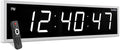 Ivation Huge Oversized 72" Large Digital LED Clock | Big Digital Clock by Ivation
