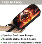 AnySmic Soccer Pencil Case for Boys Girls, Primary Elementary School Large - Image 3