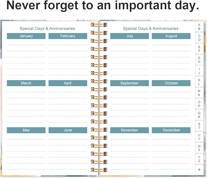 Address Book with Alphabetical Tabs - Image 3
