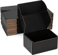 6x4x3 black shipping boxes for small business, packing, main product view