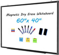 H-Qprobd 60"x40" White Board for Wall Large Magnetic Dry Erase Board by H-Qprobd