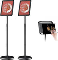Newzueby Adjustable Pedestal Floor Stand Sign Holder by Newzueby