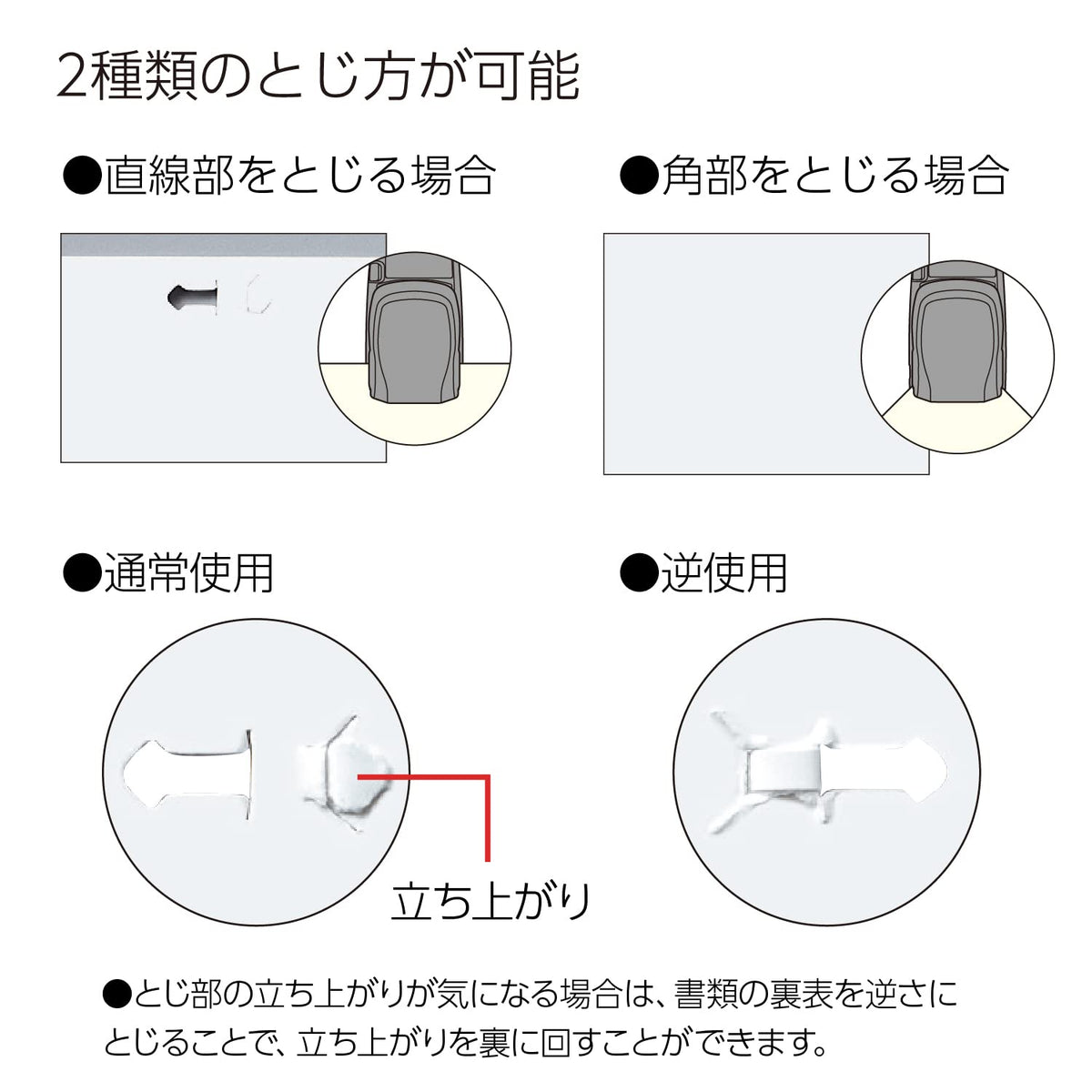 kokuyo harinacs stapleless stapler, large desktop staple free, main product view
