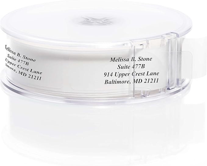 Clear Personalized Return Address Labels by ArtisticDirect