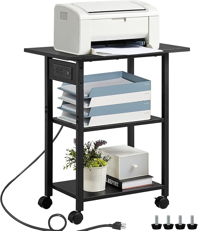 Lerliuo 3-Tier Printer Stand by Lerliuo