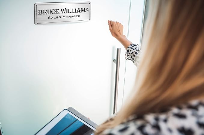 Custom Office Door Signs - Image 5