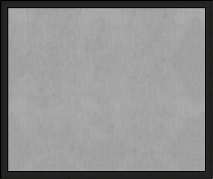 Amanti Art Black Framed Magnetic Board 43x51 Oversize Vision Board by AmantiArt