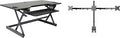 Rocelco 46" Large Height Adjustable Standing Desk Converter by Rocelco