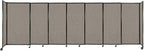 Versare Straightwall Sliding Portable Wall Partition | Freestanding Office by VERSARE