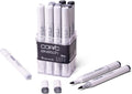 copic sketch alcohol markers, 12pc set, cool gray, main product view