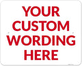 Custom Sign, Personalized Metal Signs, Customize by SigoSigns