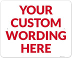 Custom Sign, Personalized Metal Signs, Customize by SigoSigns