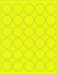 NextDayLabels - 8-1/2 x 11 Neon Color High Light Fluorescent Labels by NextDayLabels