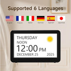 Raynic Date Clock, Digital Calendar Clock - Image 4