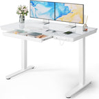 Marsail Glass Standing Desk by Marsail