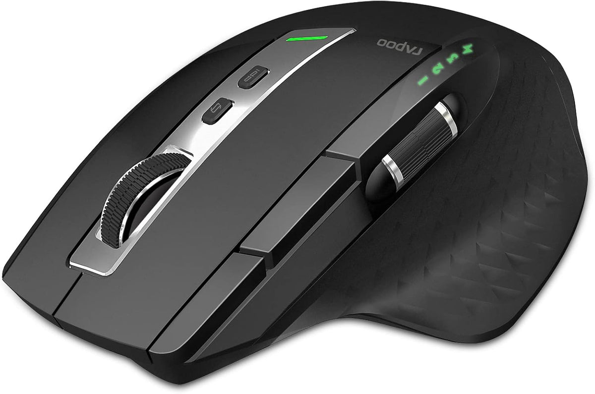 Rapoo Bluetooth Wireless Mouse, 4 Adjustable DPI Rechargeable, Multi-Device (...