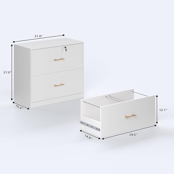 GFGWXW 2 Drawer Lateral File Cabinet - Image 2