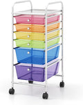 RELAX4LIFE 6-Drawer Rolling Storage Cart by RELAX4LIFE