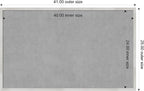 Amanti Art Silver Framed Magnetic Board 25x41 Large Vision Board - Image 4