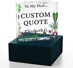 Personalized Gifts, Custom Quote Block Letter Board, Crystal-Clear Acrylic - Image 4