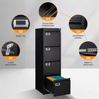 AFAIF 4 Drawer File Cabinet - Image 6